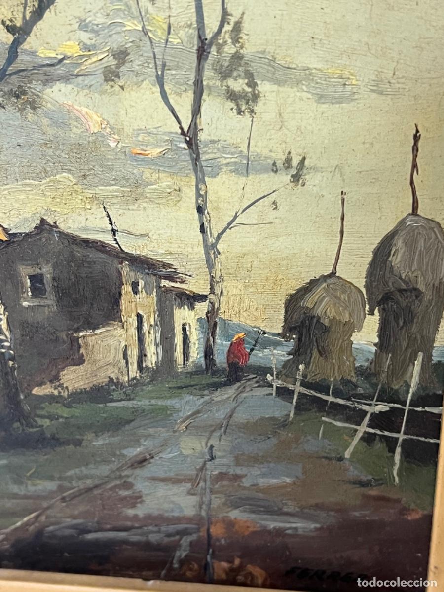 Arte: Peque&ntilde;o &oacute;leo sobre tabla &hellip;Ferrer - Foto 6
