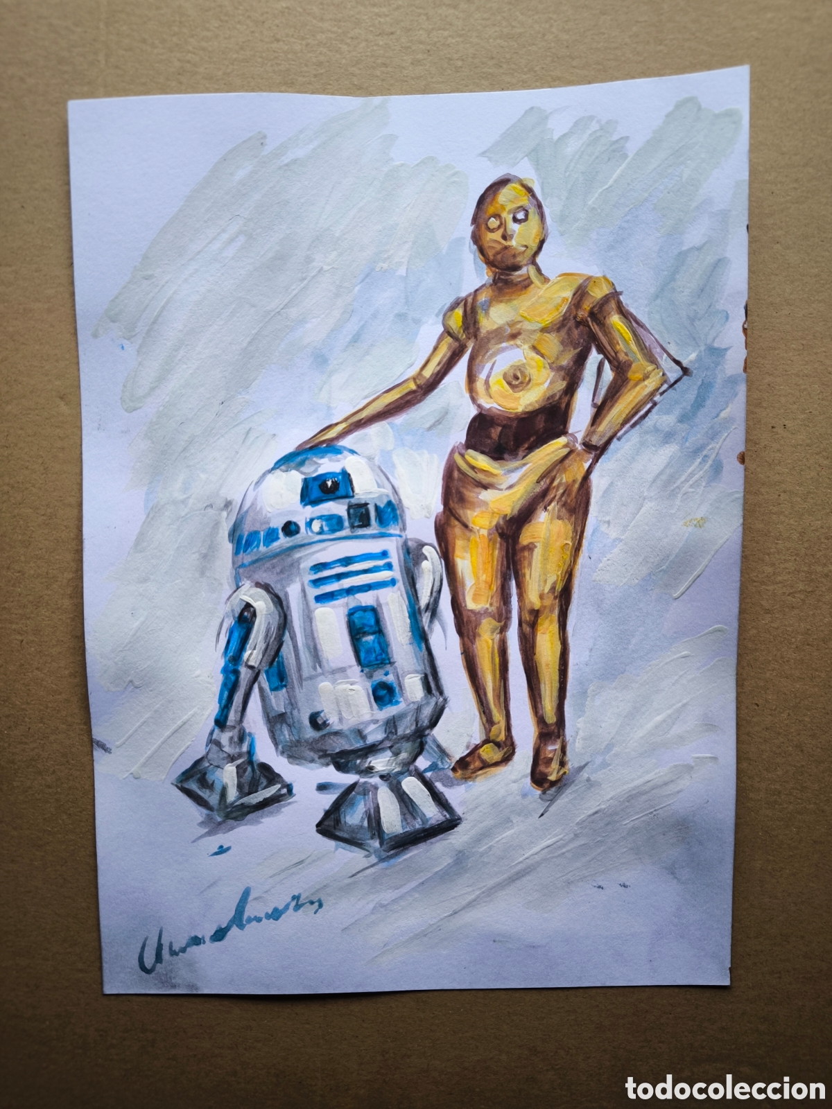 Kunst: R2-D2 y C-3P0 Star wars