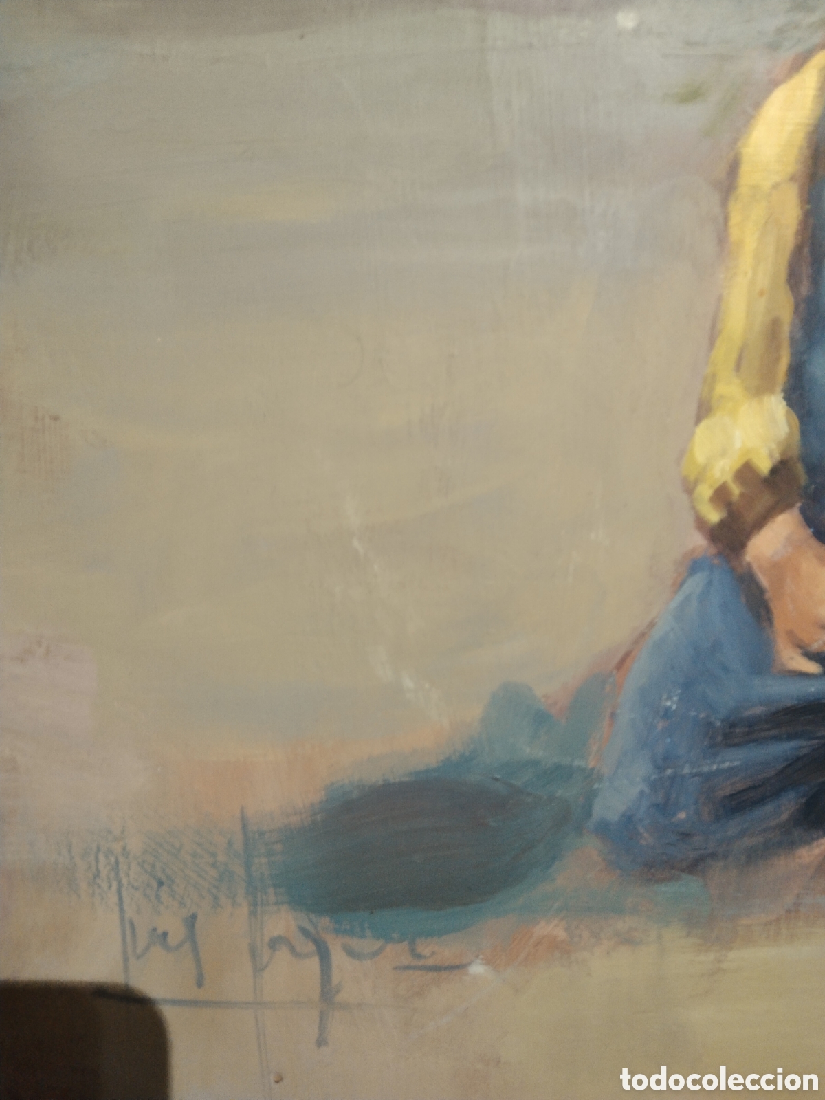 Arte: Oleo sobre tabla alto63 x60 - Foto 2
