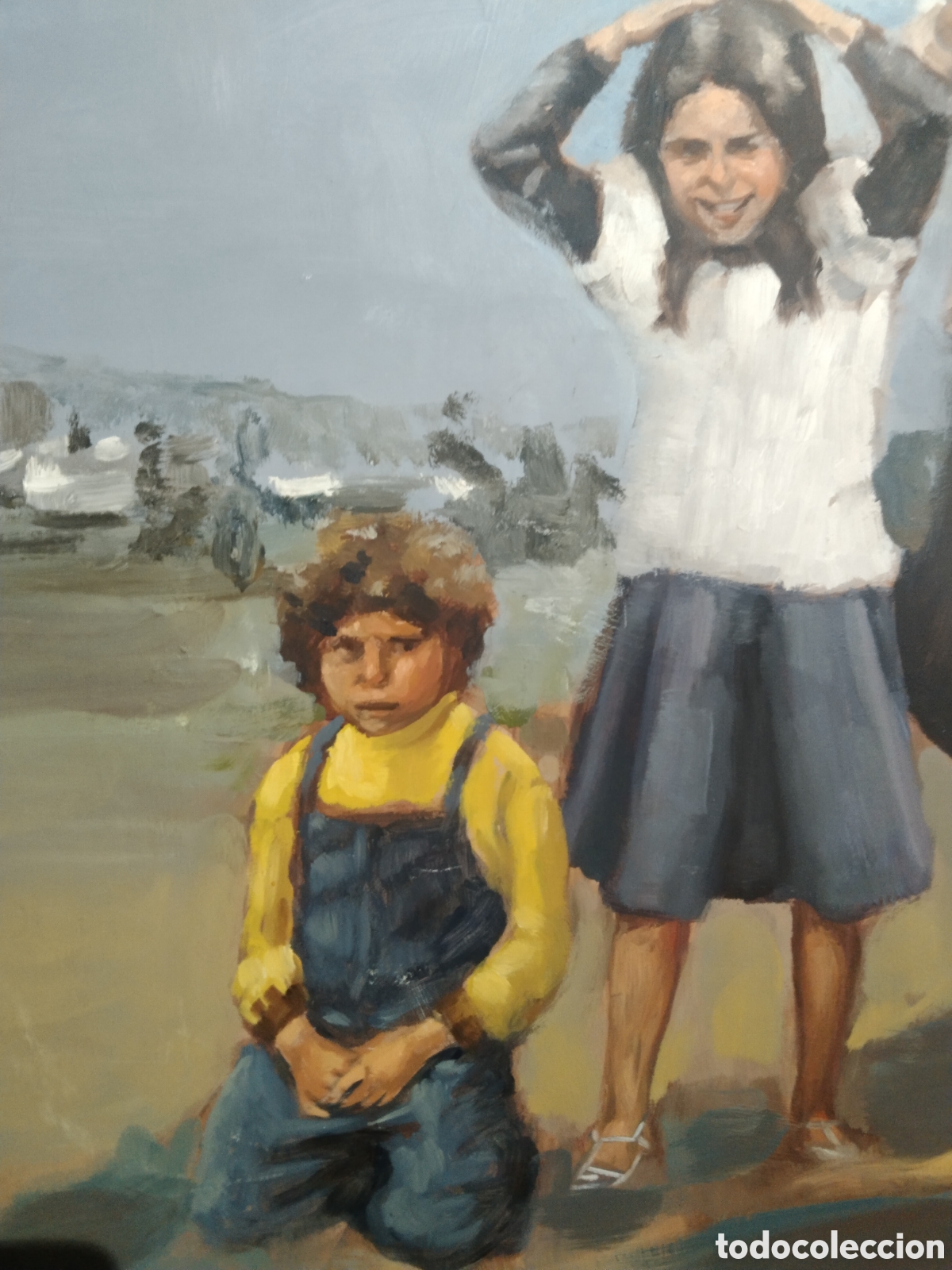 Arte: Oleo sobre tabla alto63 x60 - Foto 3