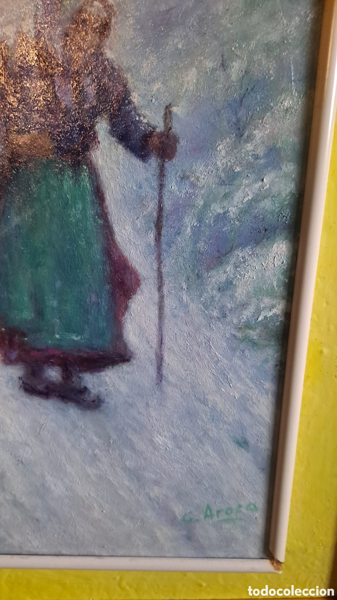 Arte: Oleo de G. Aroca pintor murciano - Foto 2