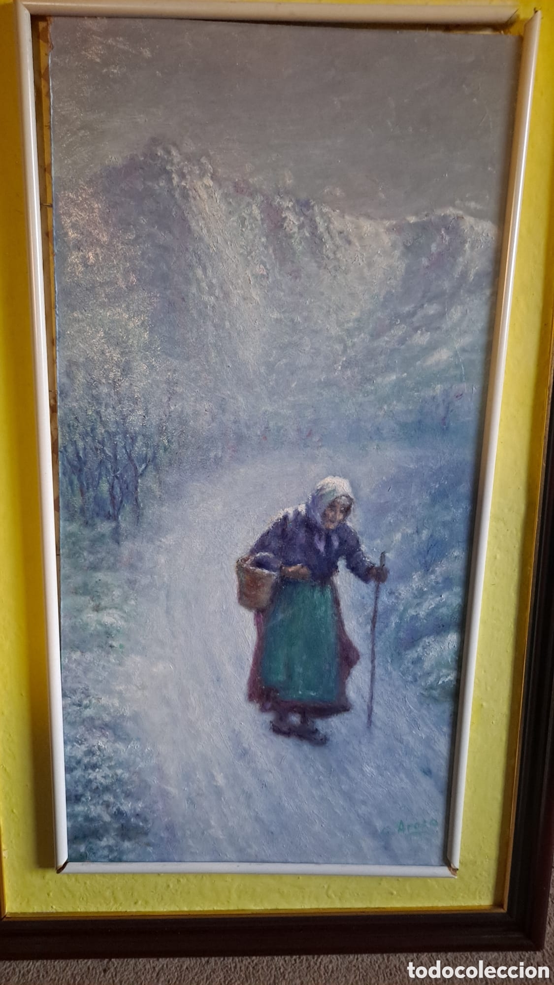 Arte: Oleo de G. Aroca pintor murciano - Foto 1