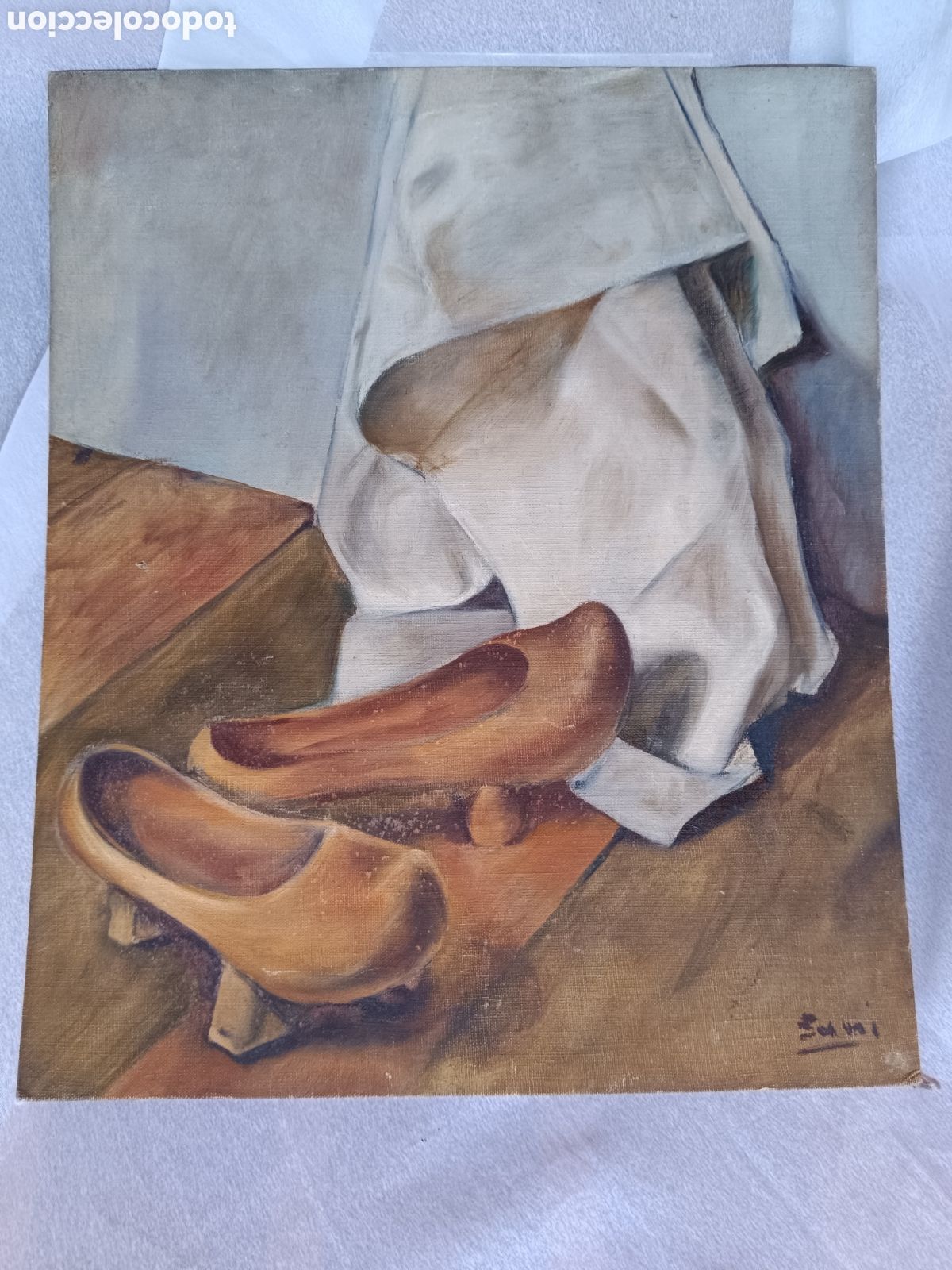 Arte: Oleo bodeg&oacute;n madre&ntilde;as Asturias - Foto 3
