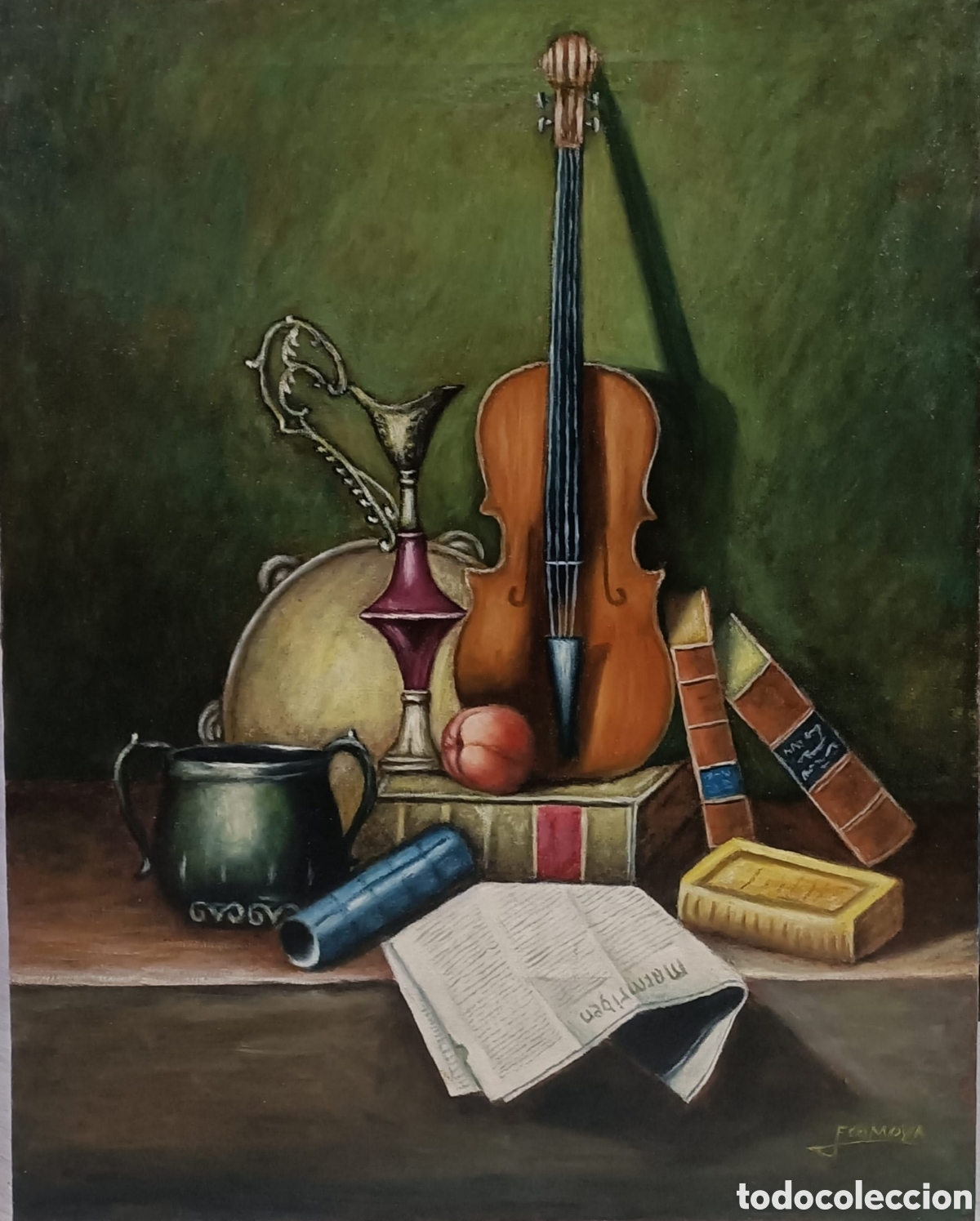 Arte: Pintura &oacute;leo bodeg&oacute;n - Foto 1