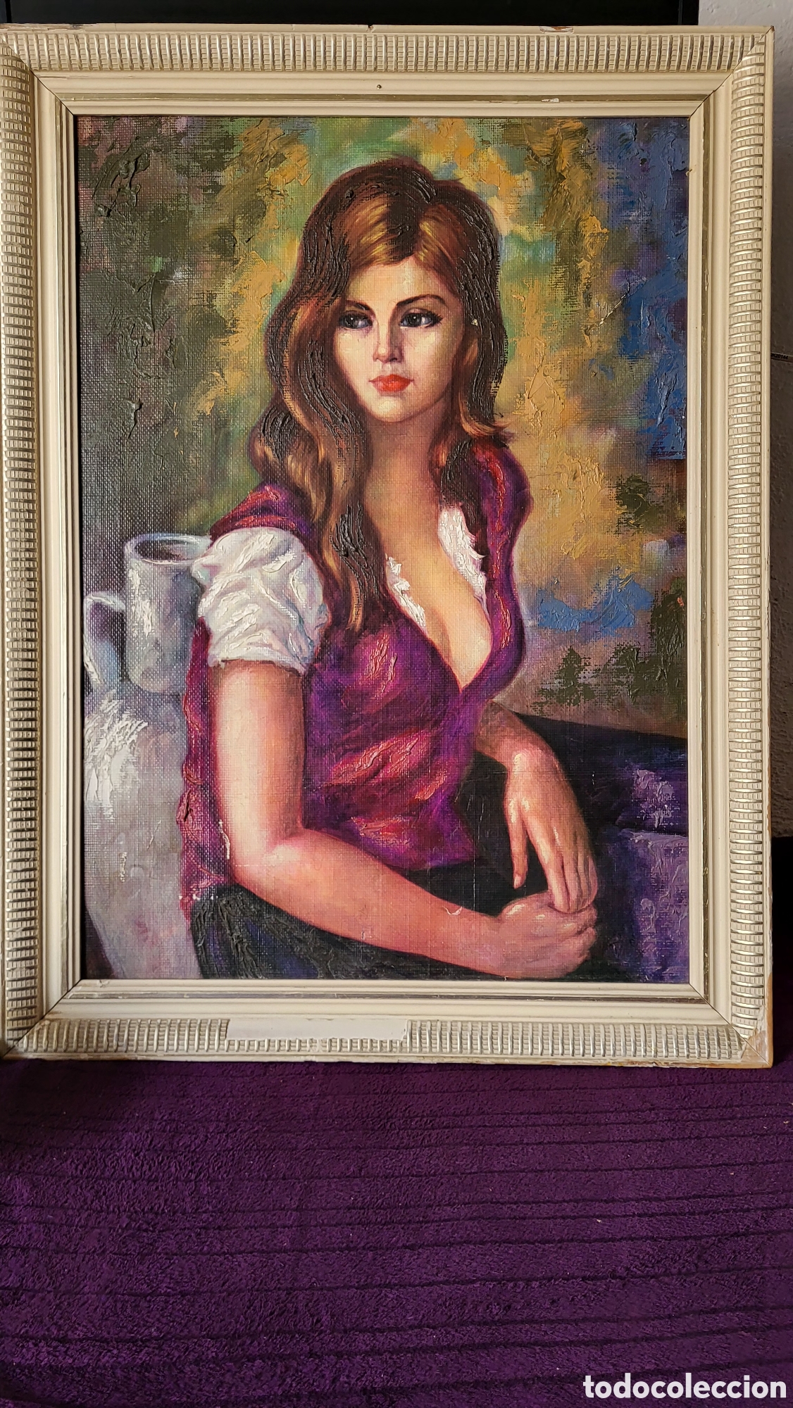 Arte: Cuadro pintura &oacute;leo sobre lienzo - Foto 2