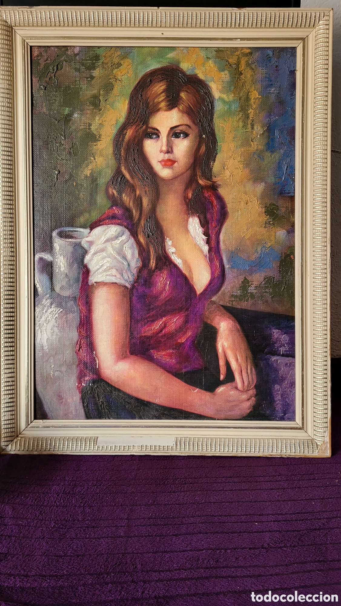 Arte: Cuadro pintura &oacute;leo sobre lienzo - Foto 3