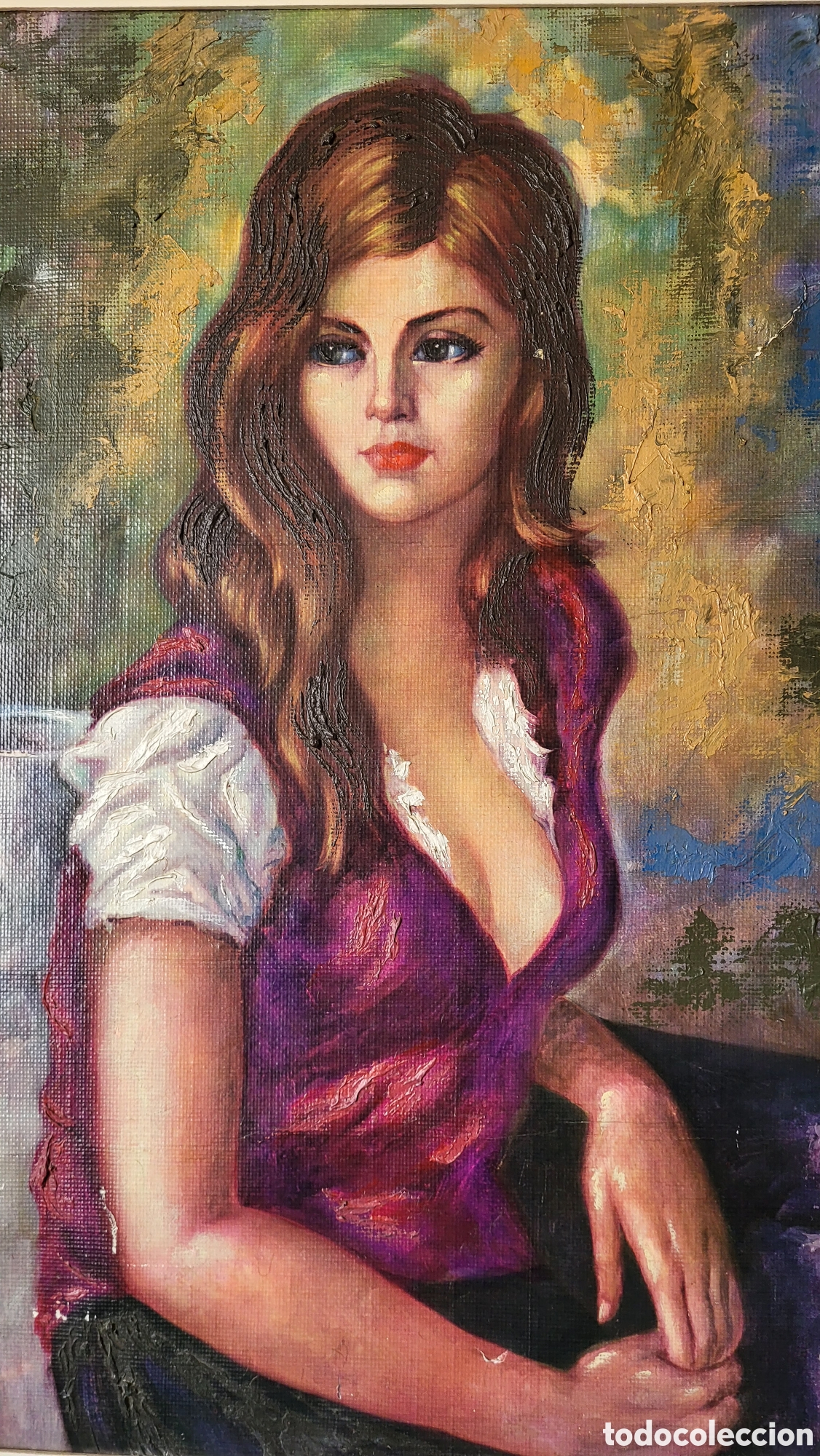 Arte: Cuadro pintura &oacute;leo sobre lienzo - Foto 4