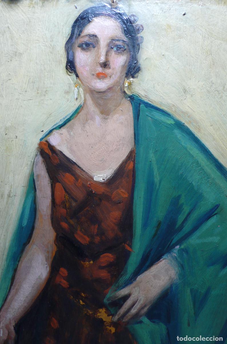 Arte: PINTURA OLEO DE MUJER - Foto 2