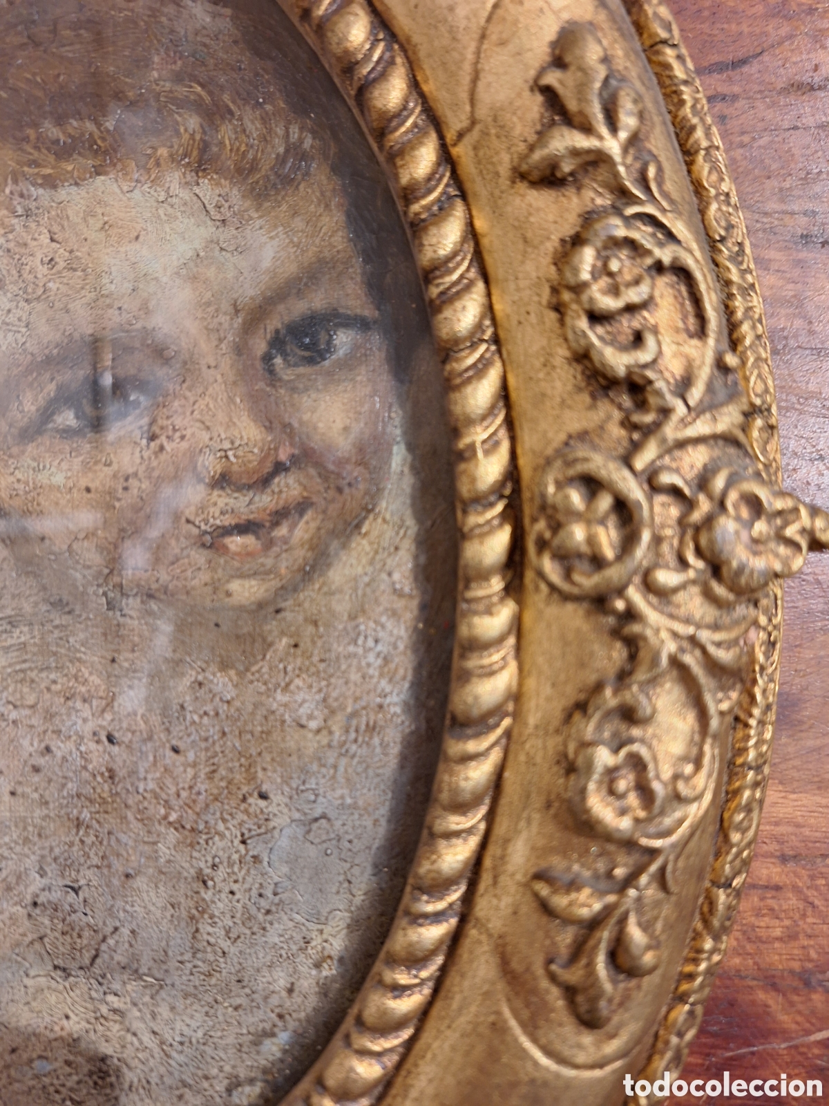 Arte: &Oacute;leo lienzo angelitos - Foto 7