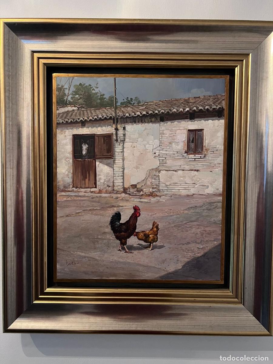 Arte: Vicente Castillo Bargues, &oacute;leo sobre tabla - Foto 1