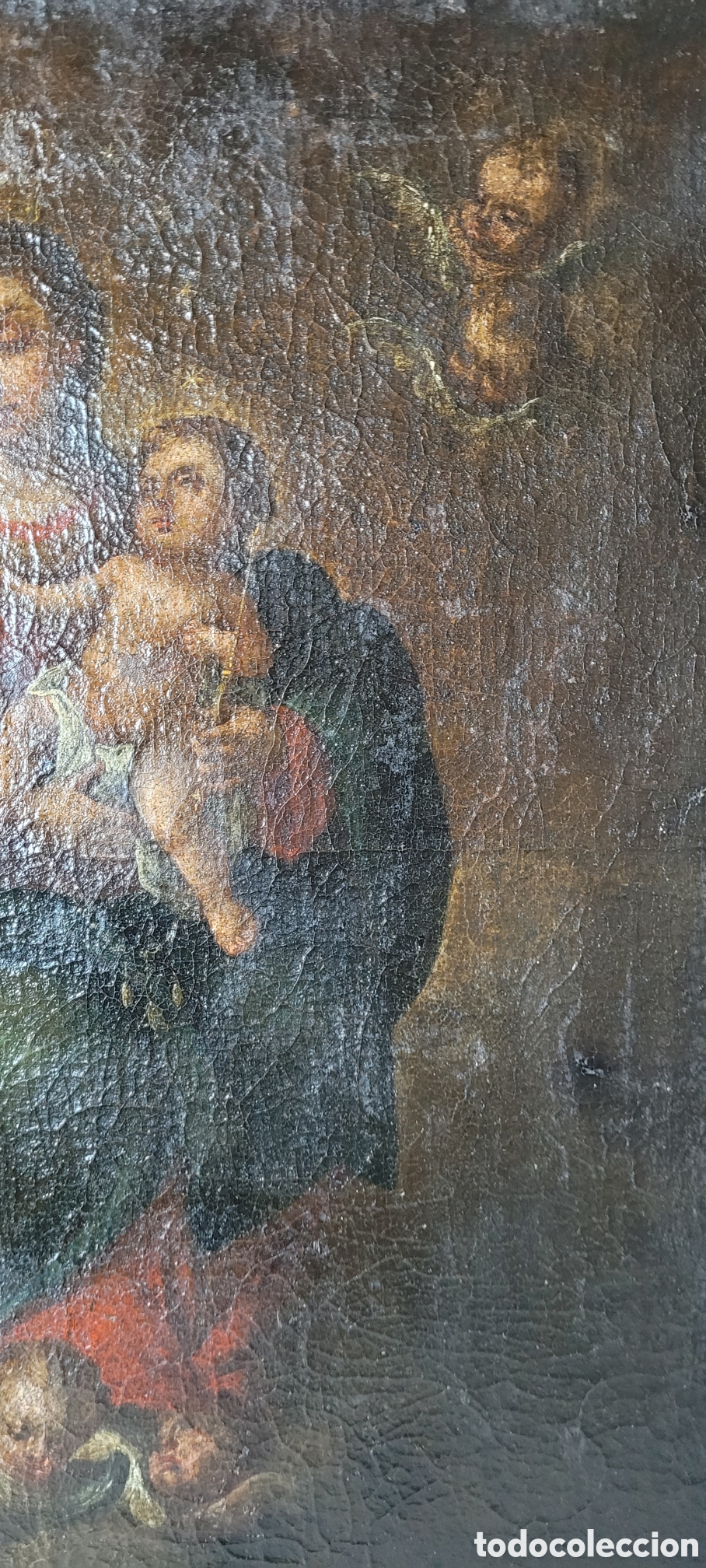 Arte: Inmaculada Concepcion con querubines por An&oacute;nimo - Foto 10