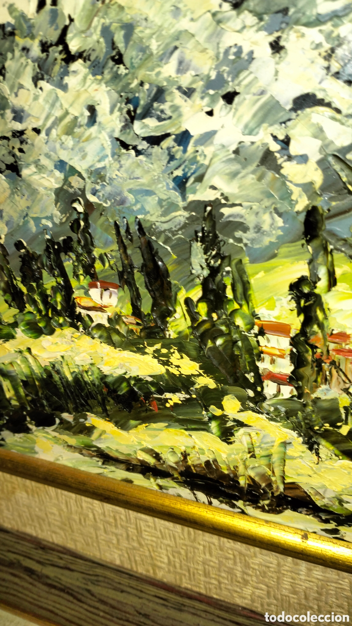 Arte: &Oacute;leo sobre tablex de V&iacute;ctor lago a&ntilde;o73 - Foto 1