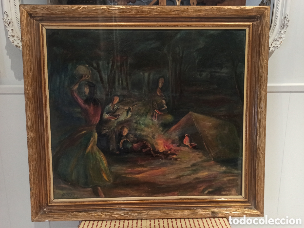 Arte: &Oacute;leo sobre madera - Foto 1