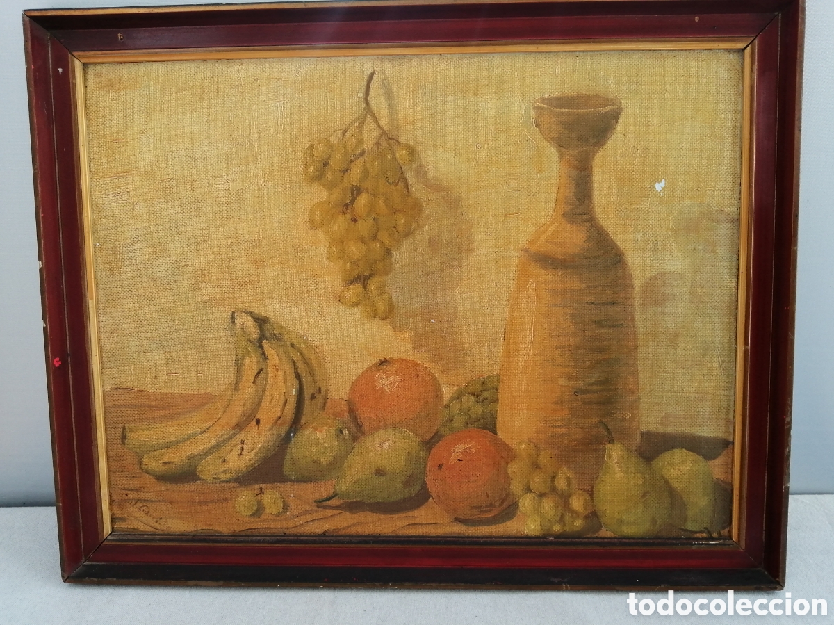 Arte: J. Garrido. Bodeg&oacute;n, &Oacute;leo sobre tablex - Foto 2