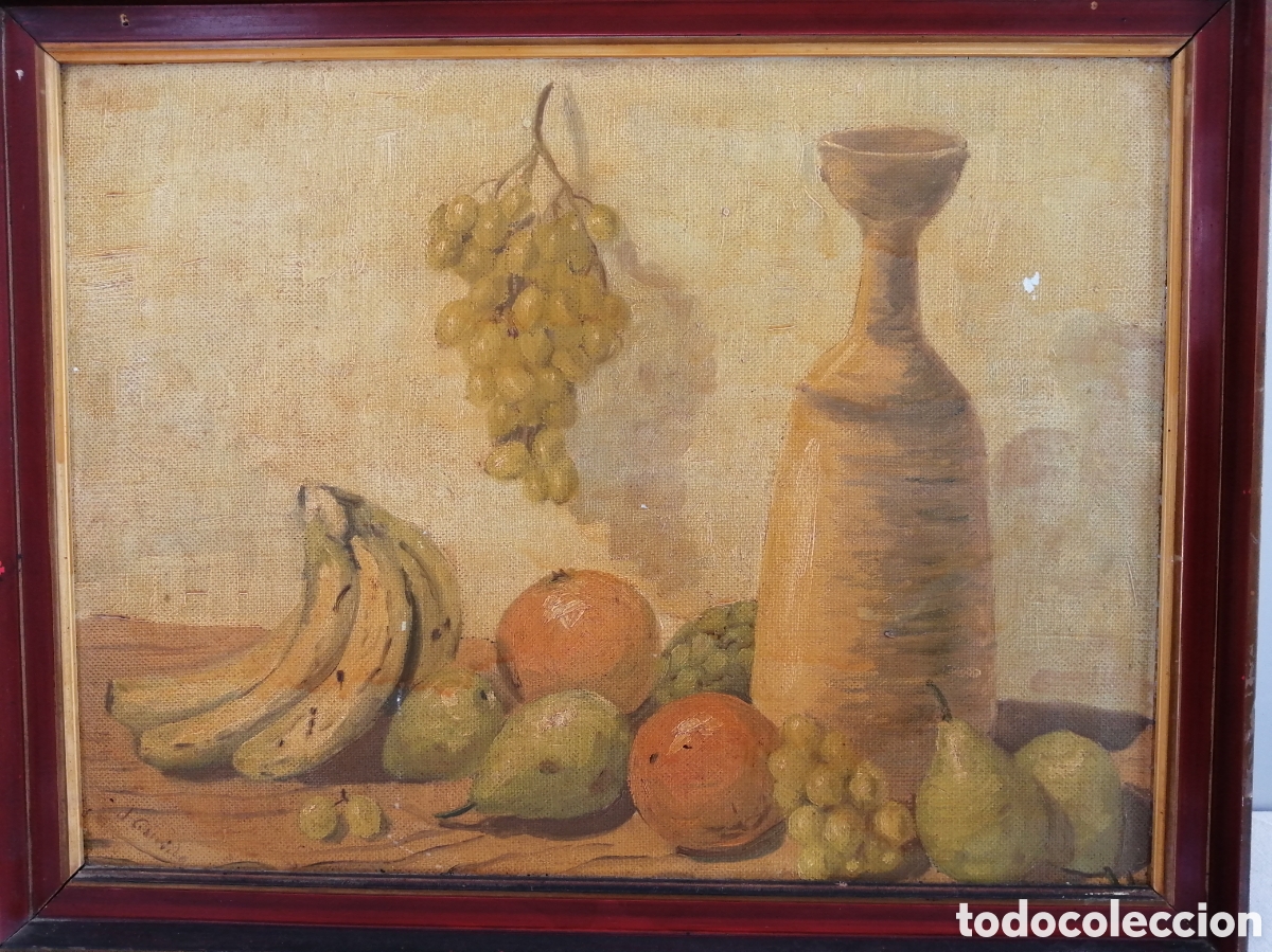 Arte: J. Garrido. Bodeg&oacute;n, &Oacute;leo sobre tablex - Foto 3