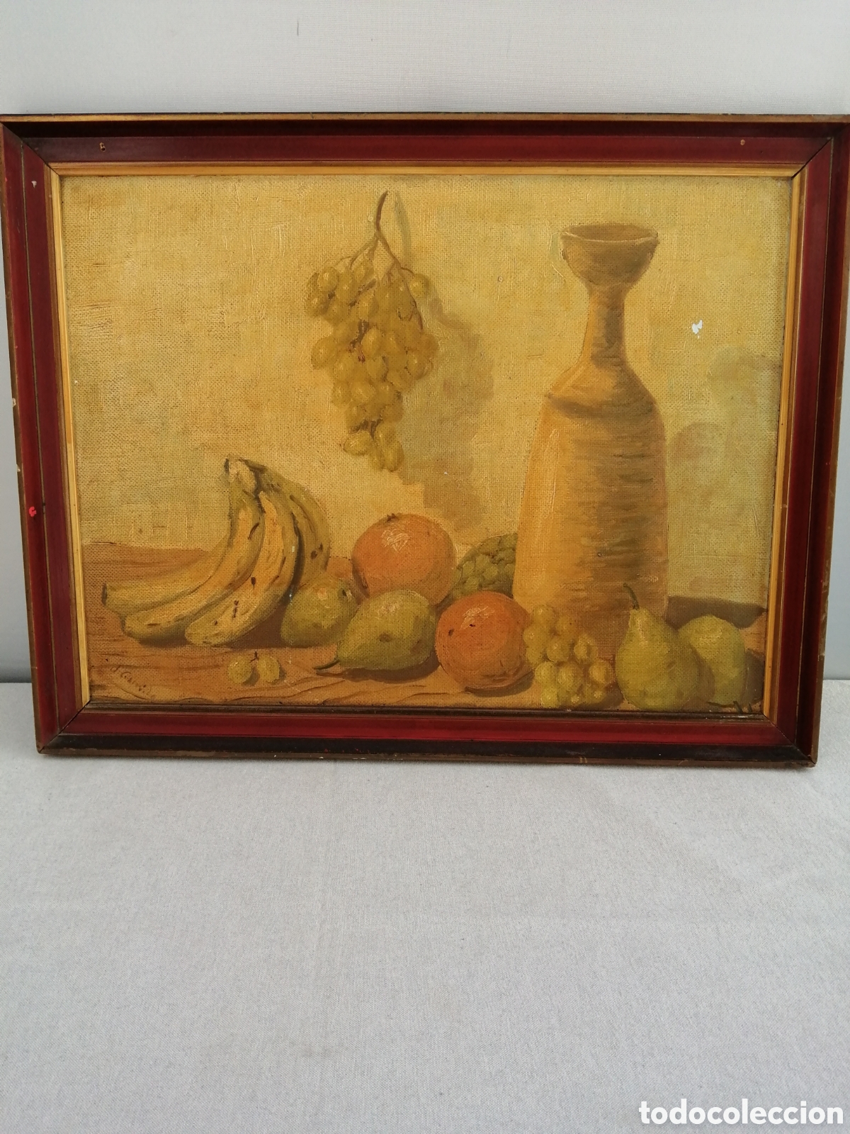 Arte: J. Garrido. Bodeg&oacute;n, &Oacute;leo sobre tablex - Foto 1