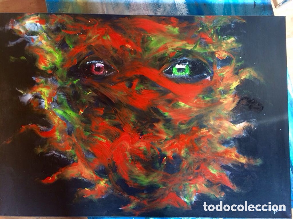 Arte: Cuadro abstracto &ldquo;COSA&rdquo;. Acrilico - Foto 1