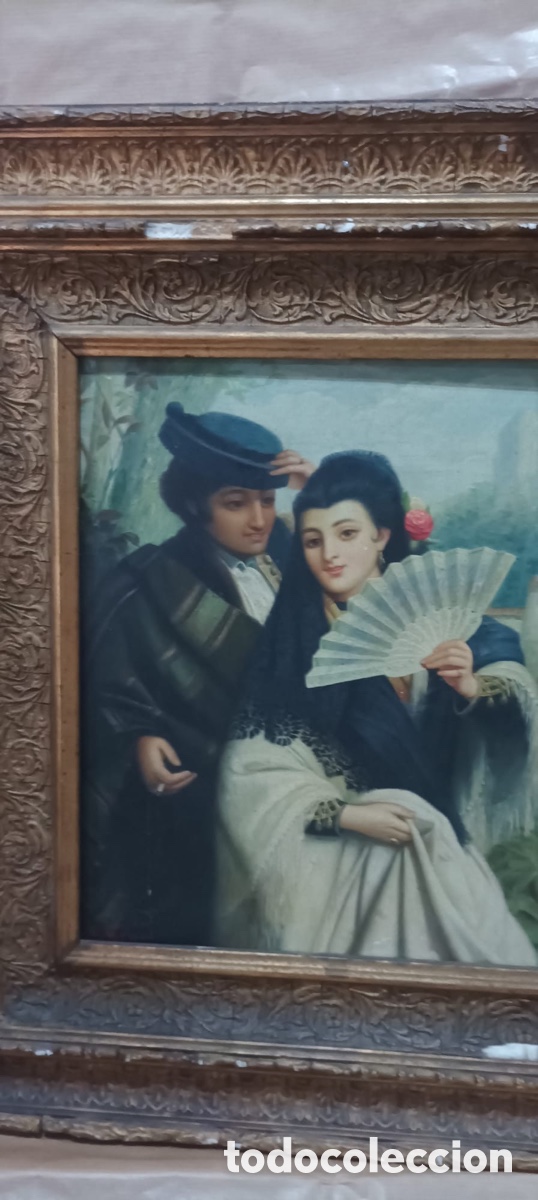 Arte: Cuadro Rom&aacute;ntico de Granada de pintor britanico - Foto 11