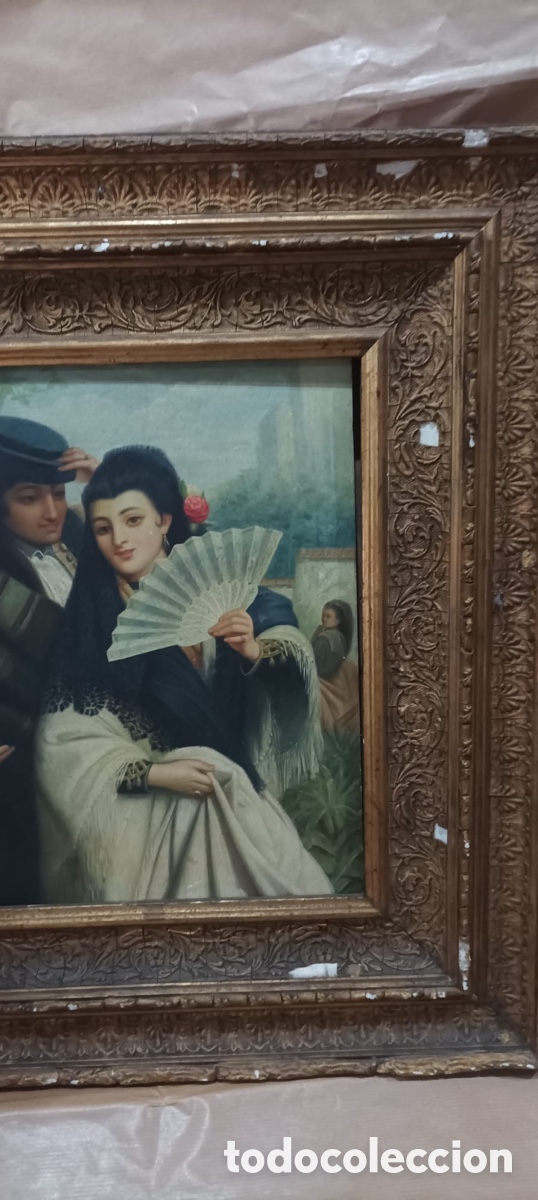 Arte: Cuadro Rom&aacute;ntico de Granada de pintor britanico - Foto 12