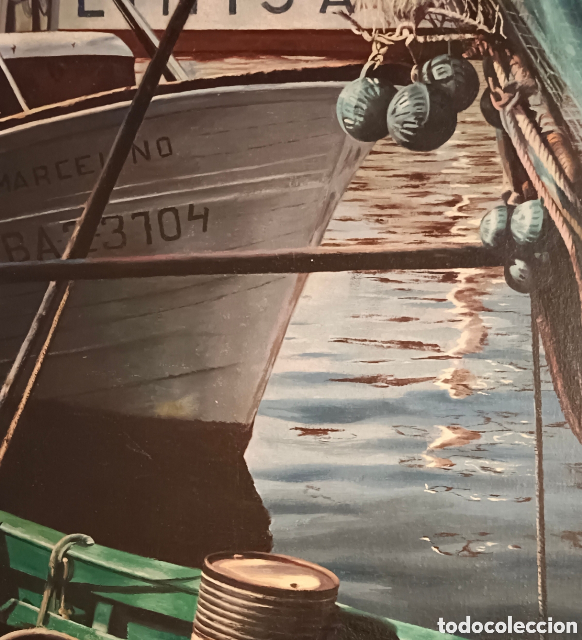 Arte: Adolfo P&eacute;rez, &oacute;leo sobre madera sin marco - Foto 2