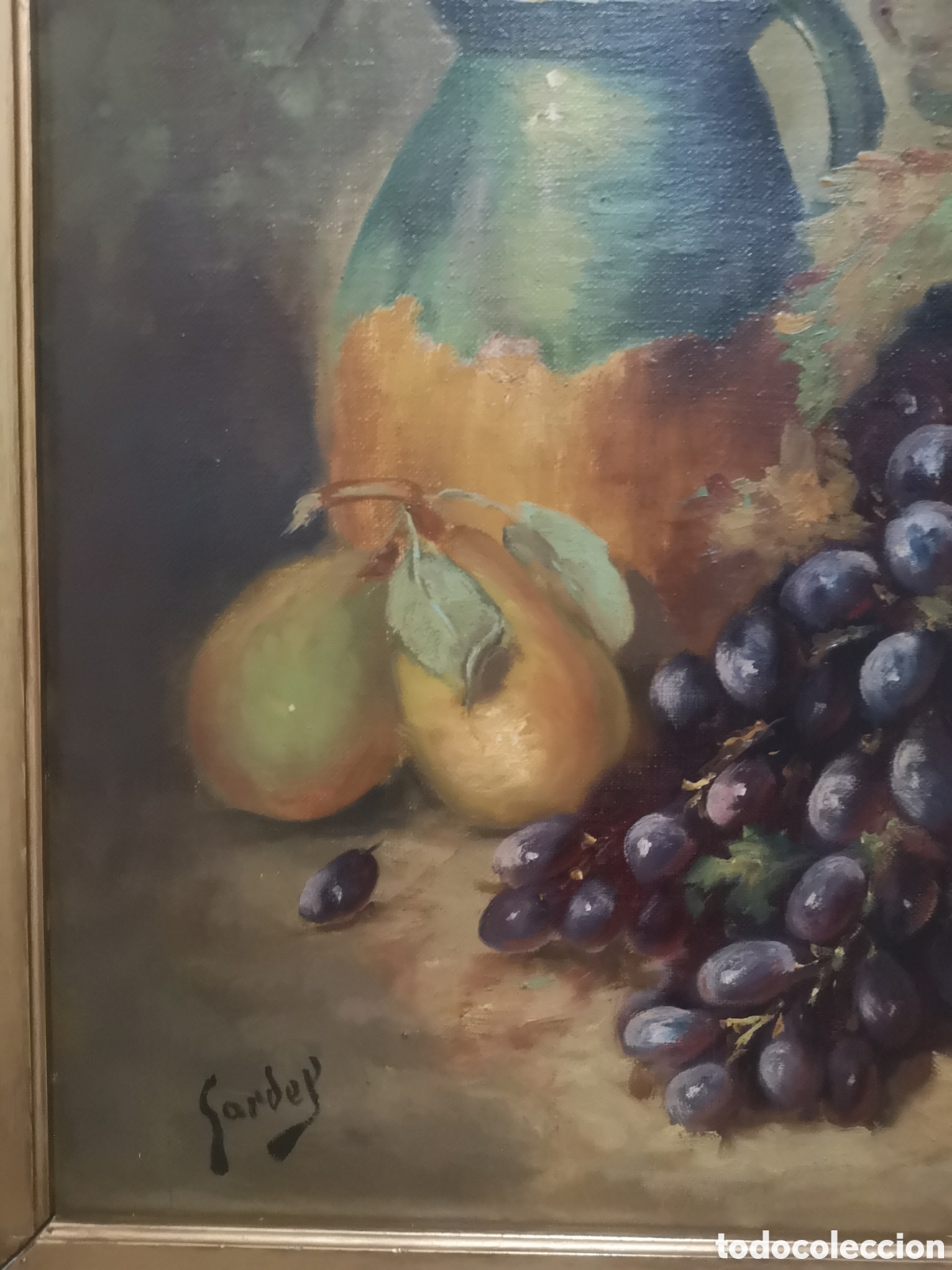 Arte: Cuadro de Emma Gardel-Leisiere SXIX - Foto 2