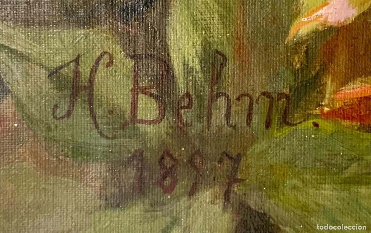 Arte: HELENE BEHM (&oacute;leo s.XIX) - Foto 8