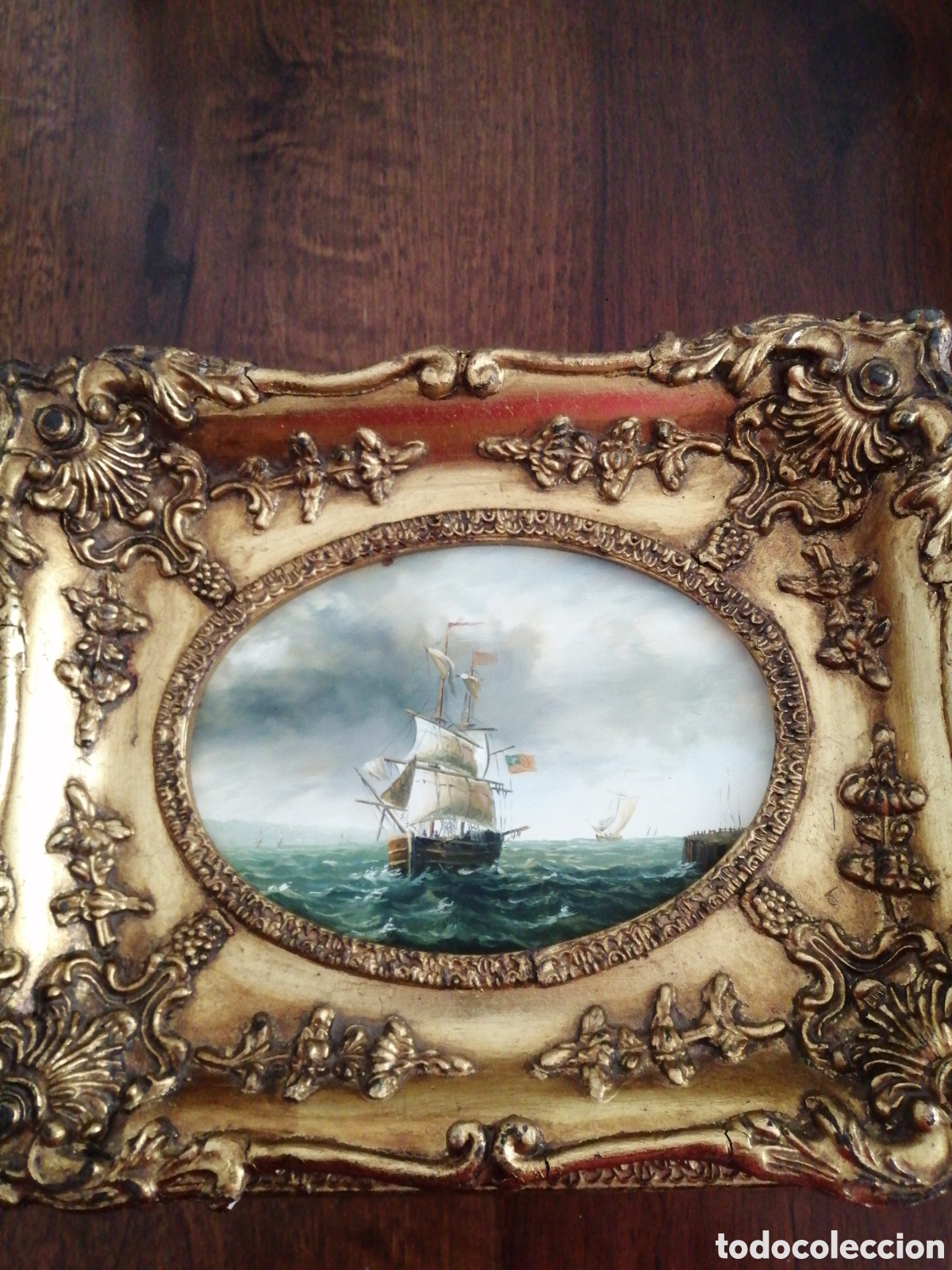Arte: 2 Cuadros de pintura en tabla - Foto 3