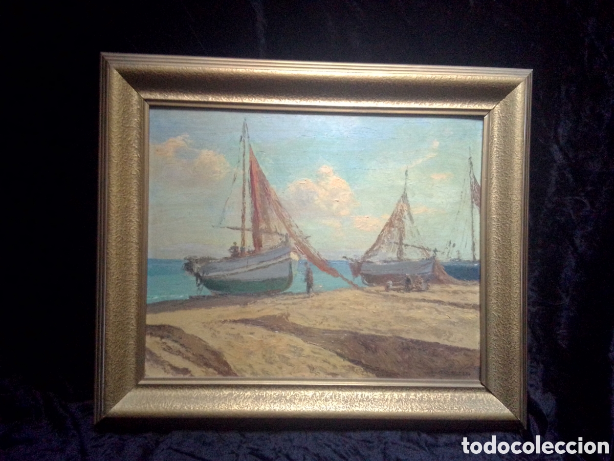 Arte: Oleo Isidro Odena 52x45 - Foto 1