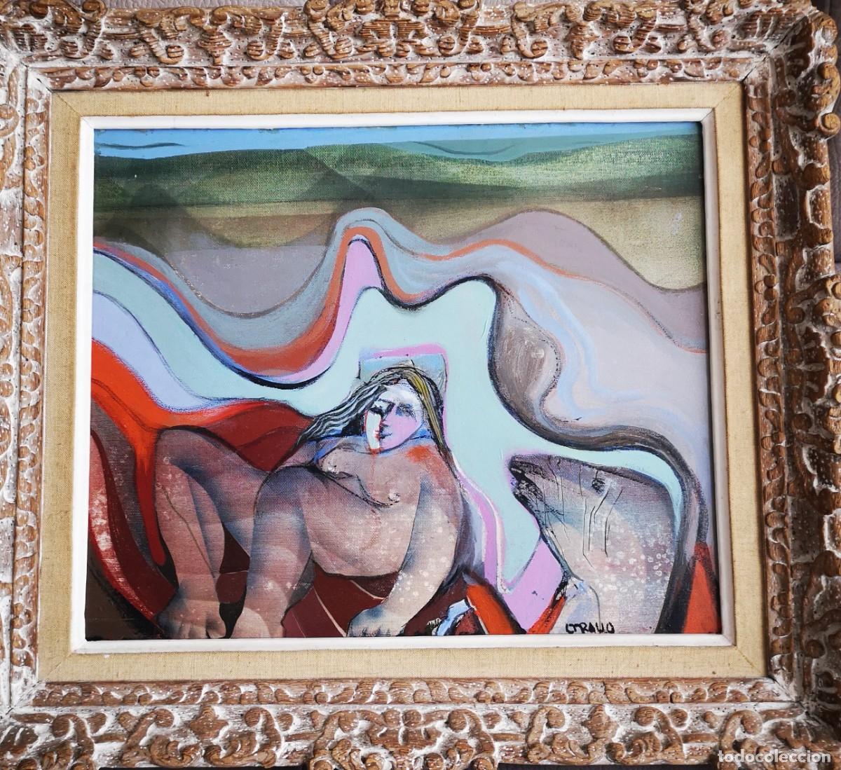 óleo de roberto orallo - Compra venta en todocoleccion