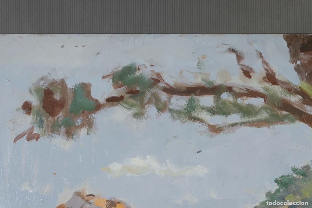 Arte: Ferran Andreu Planas &oacute;leo sobre t&aacute;blex Playa - Foto 4