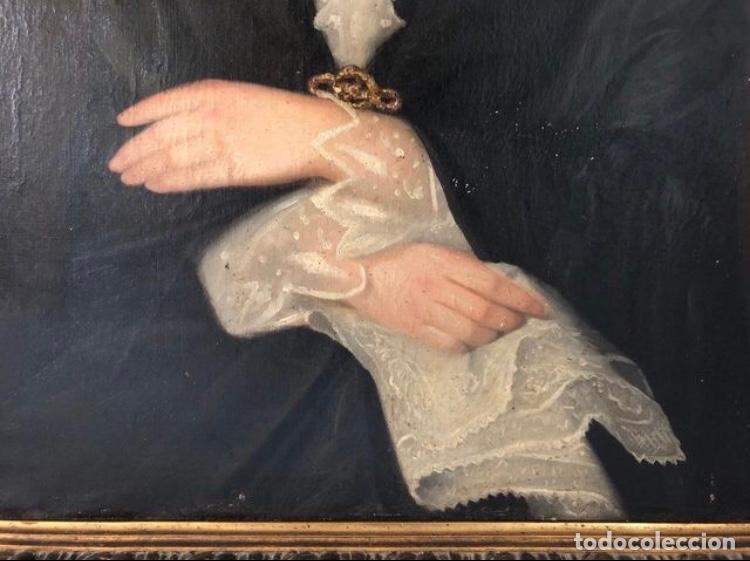 Arte: Retrato antiguo dama - Foto 4