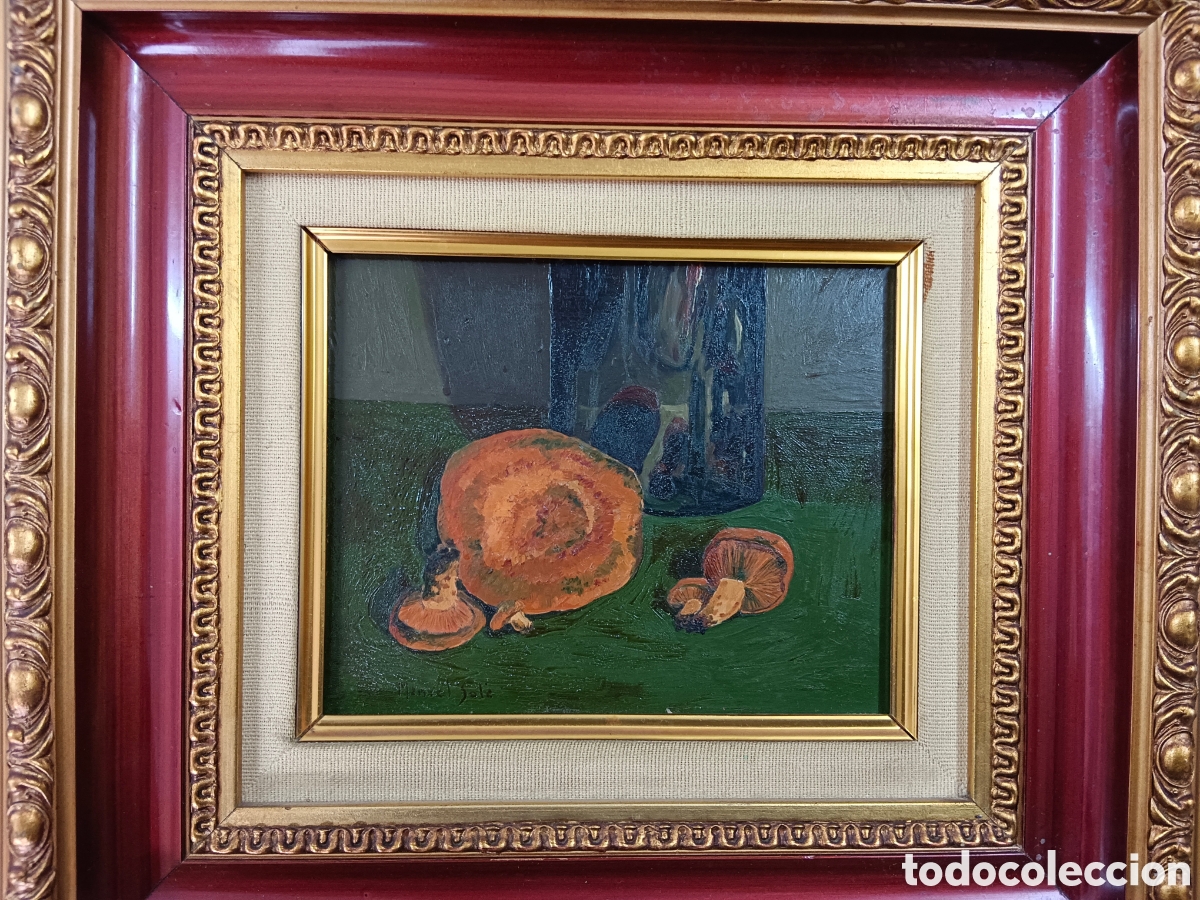 Arte: Manuel Sol&aacute; &oacute;leo sobre madera - Foto 1