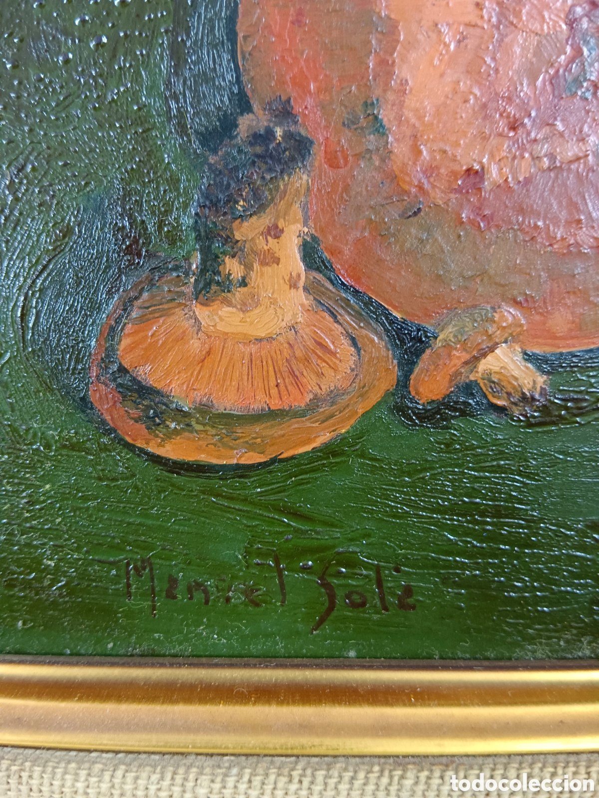 Arte: Manuel Sol&aacute; &oacute;leo sobre madera - Foto 3