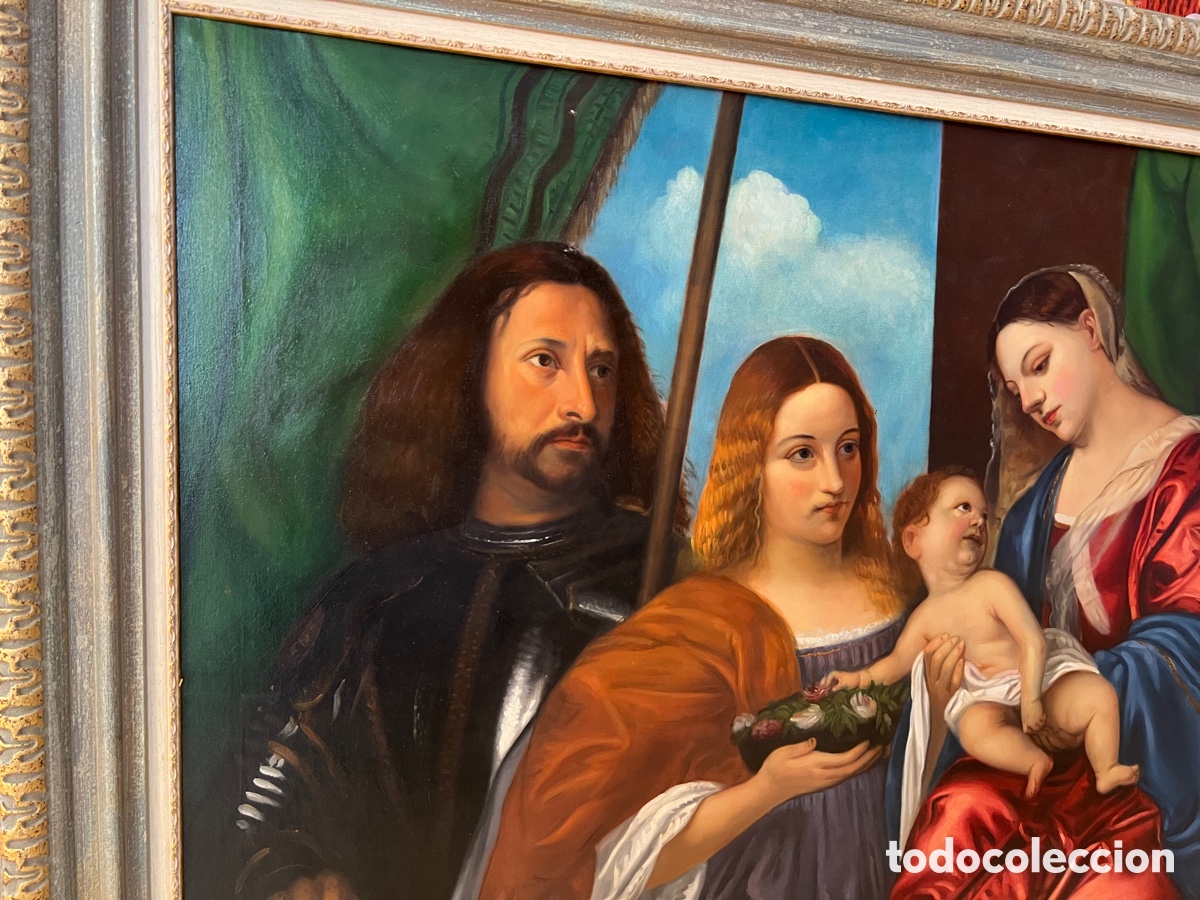 Arte: Oleo sobre Lienzo Tiziano - Foto 2