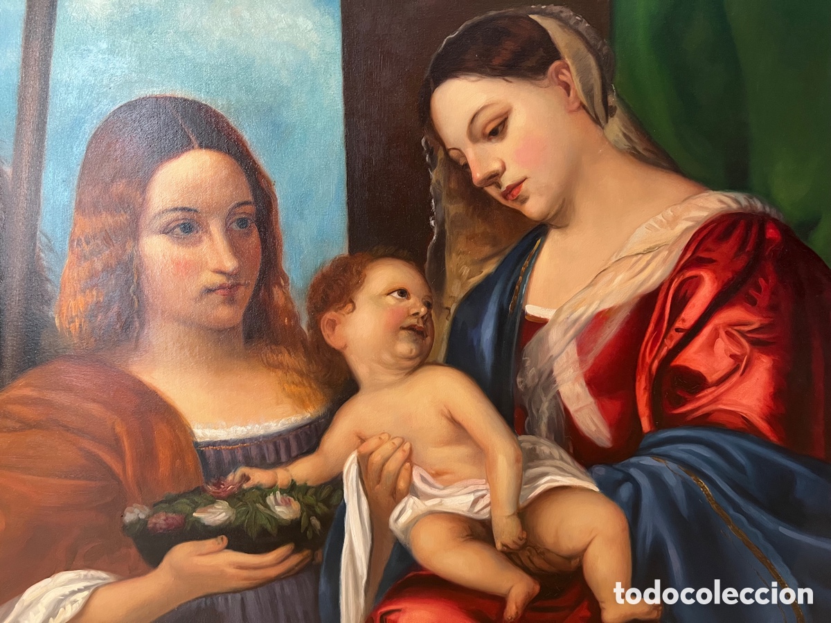 Arte: Oleo sobre Lienzo Tiziano - Foto 3