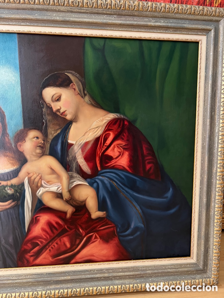Arte: Oleo sobre Lienzo Tiziano - Foto 4