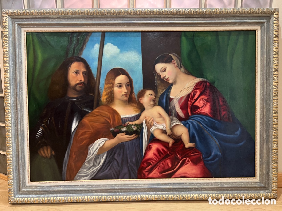Arte: Oleo sobre Lienzo Tiziano - Foto 1
