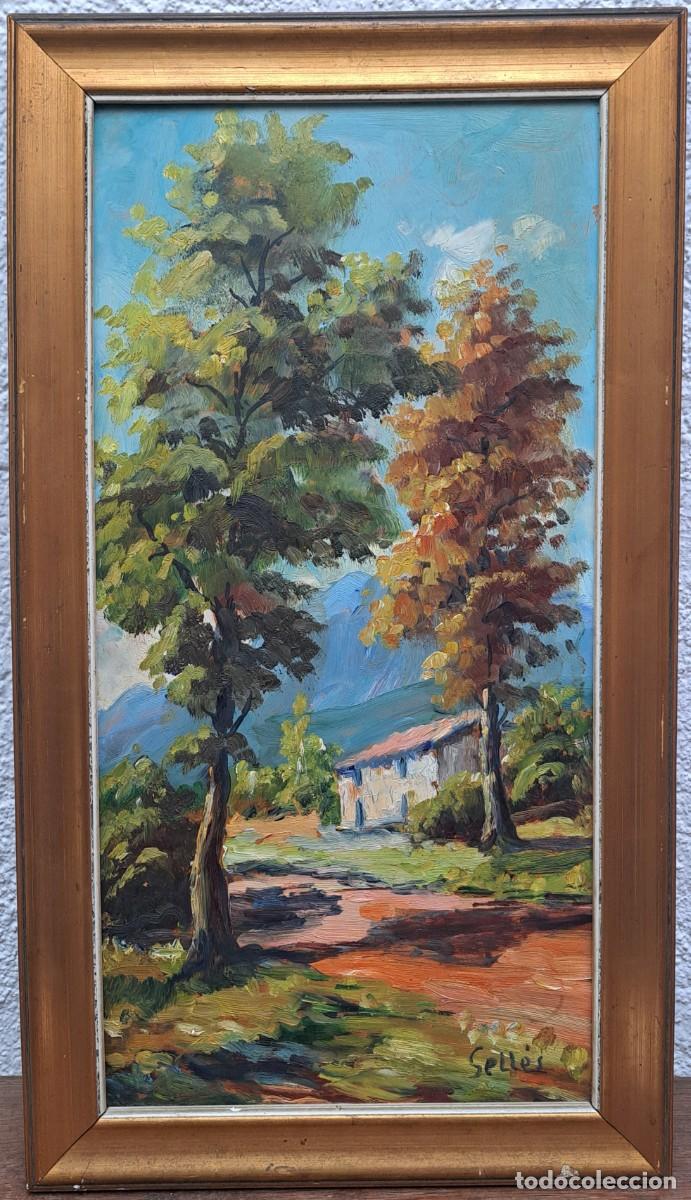 Arte: &Oacute;leo sobre tabla Francisca Sell&eacute;r - Foto 1
