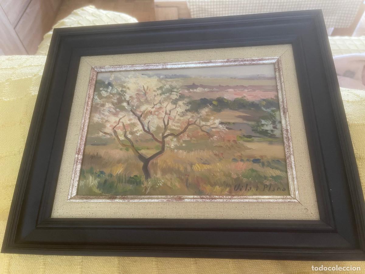 Arte: Paisaje con cerezos en flor - Foto 1