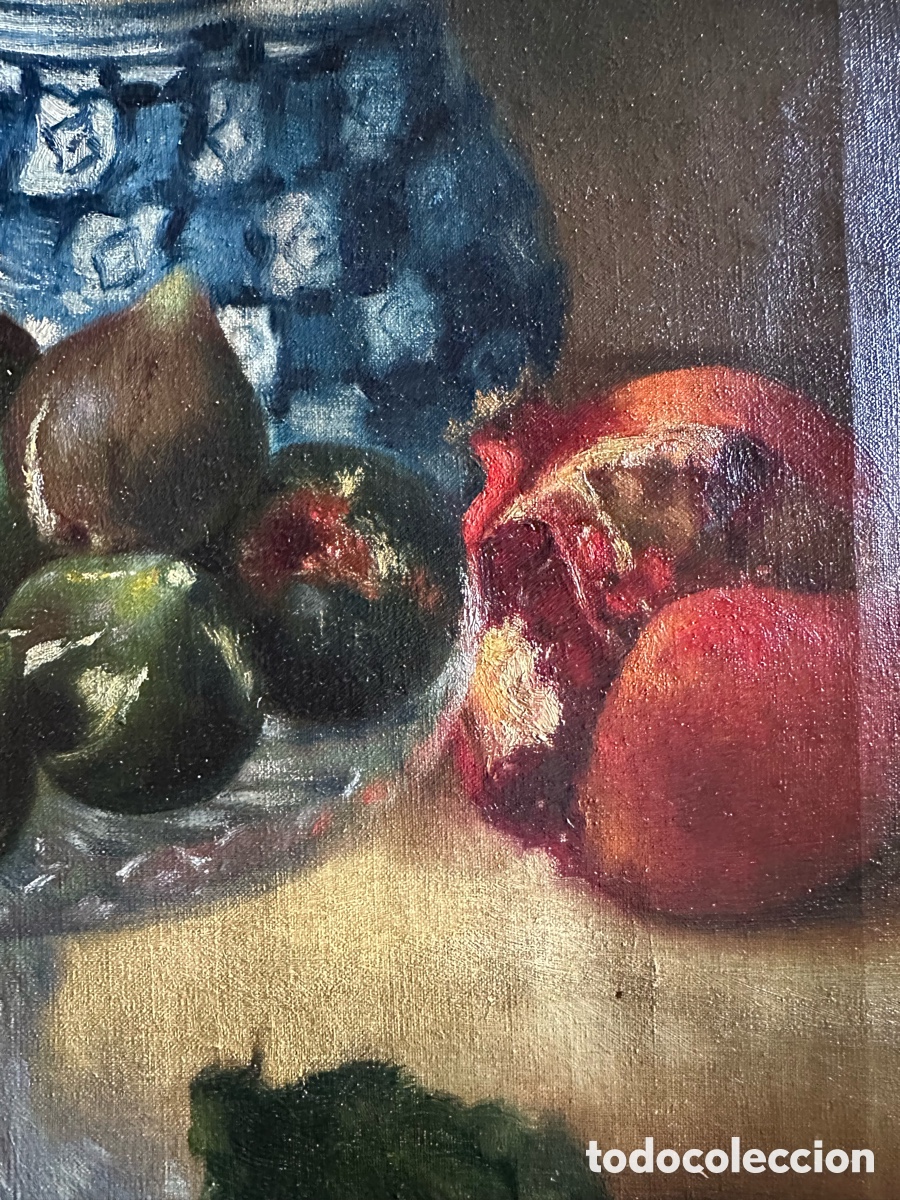 Arte: &Oacute;leo sobre lienzo - Bodeg&oacute;n - Adelardo Parrilla - Foto 6
