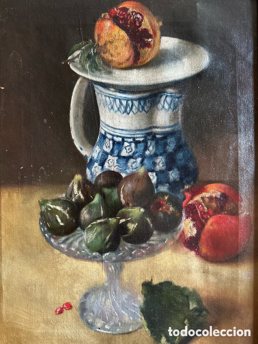 Arte: &Oacute;leo sobre lienzo - Bodeg&oacute;n - Adelardo Parrilla - Foto 9