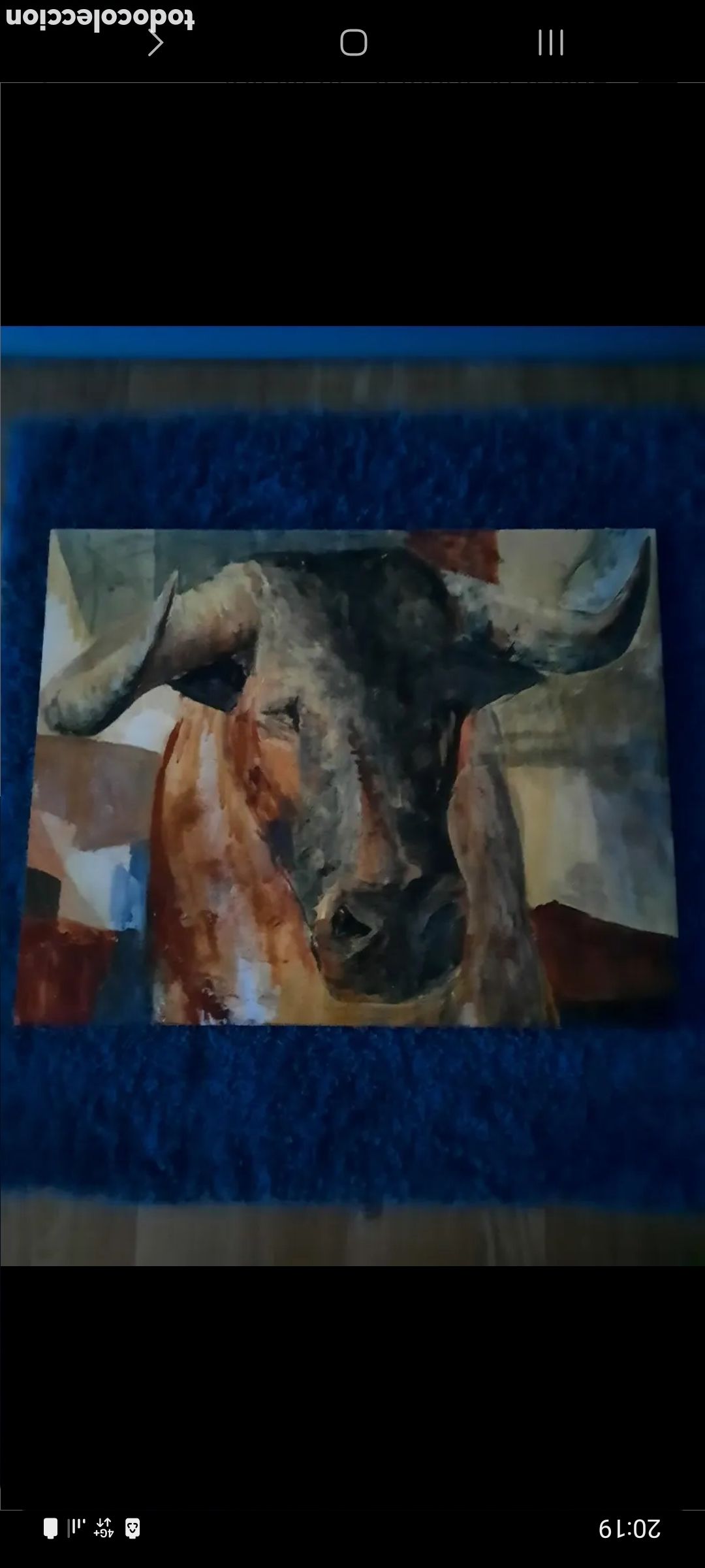 Arte: Cuadro toro - Foto 1