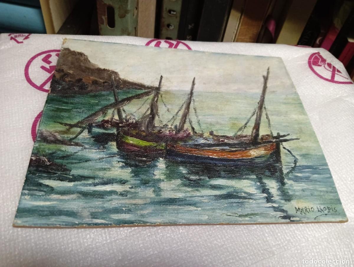 Arte: &Oacute;leo sobre tabla de Mario Llopis - Foto 1
