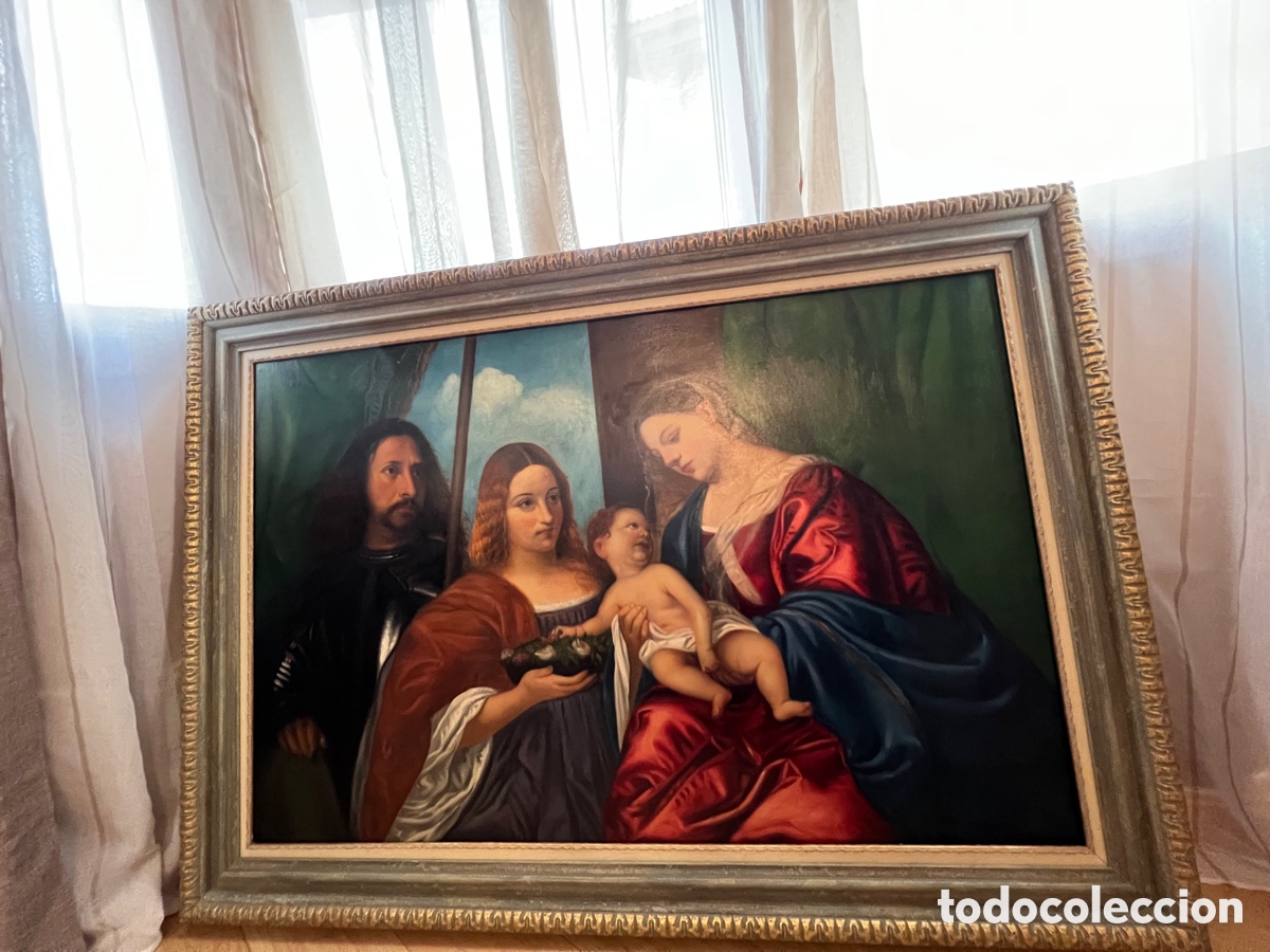 Arte: Oleo sobre Lienzo Tiziano - Foto 7