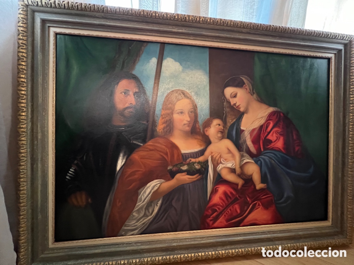Arte: Oleo sobre Lienzo Tiziano - Foto 8