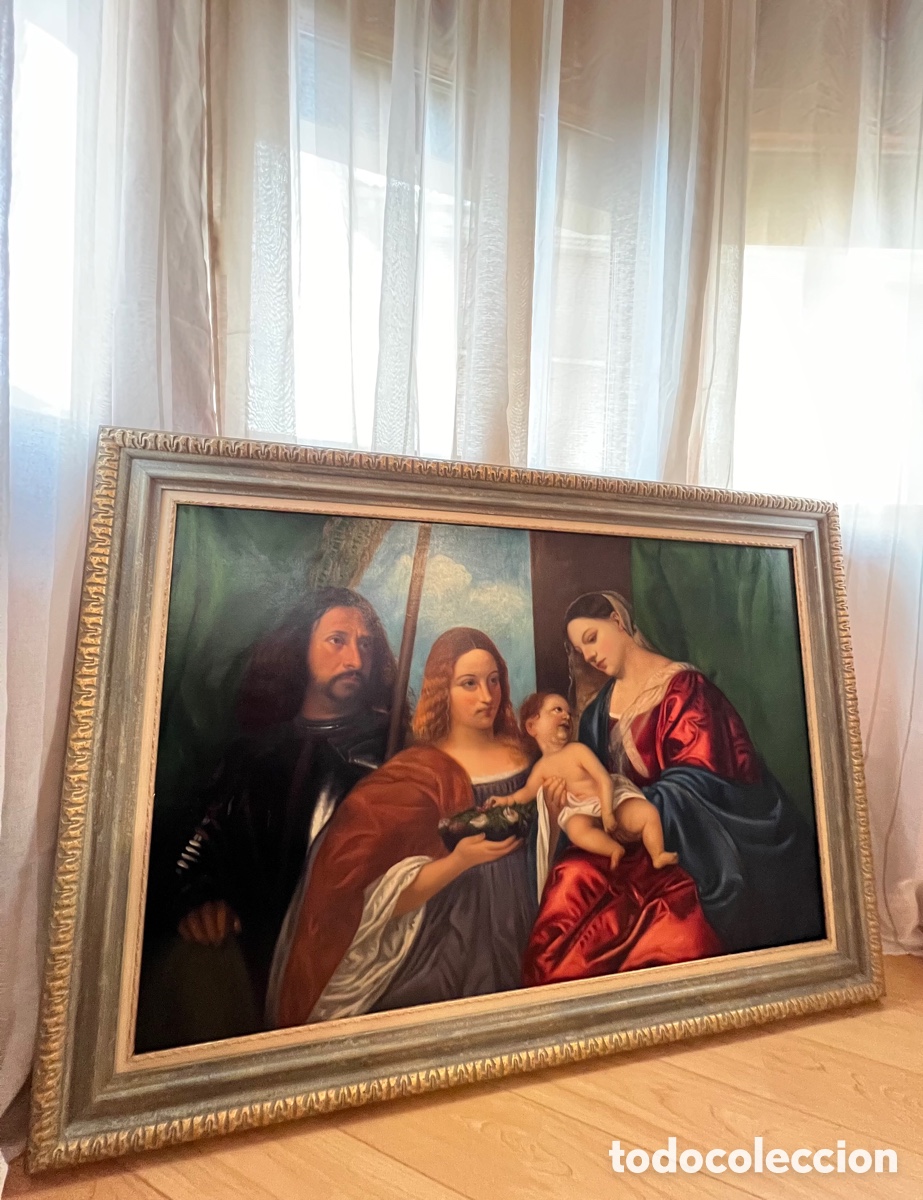 Arte: Oleo sobre Lienzo Tiziano - Foto 10