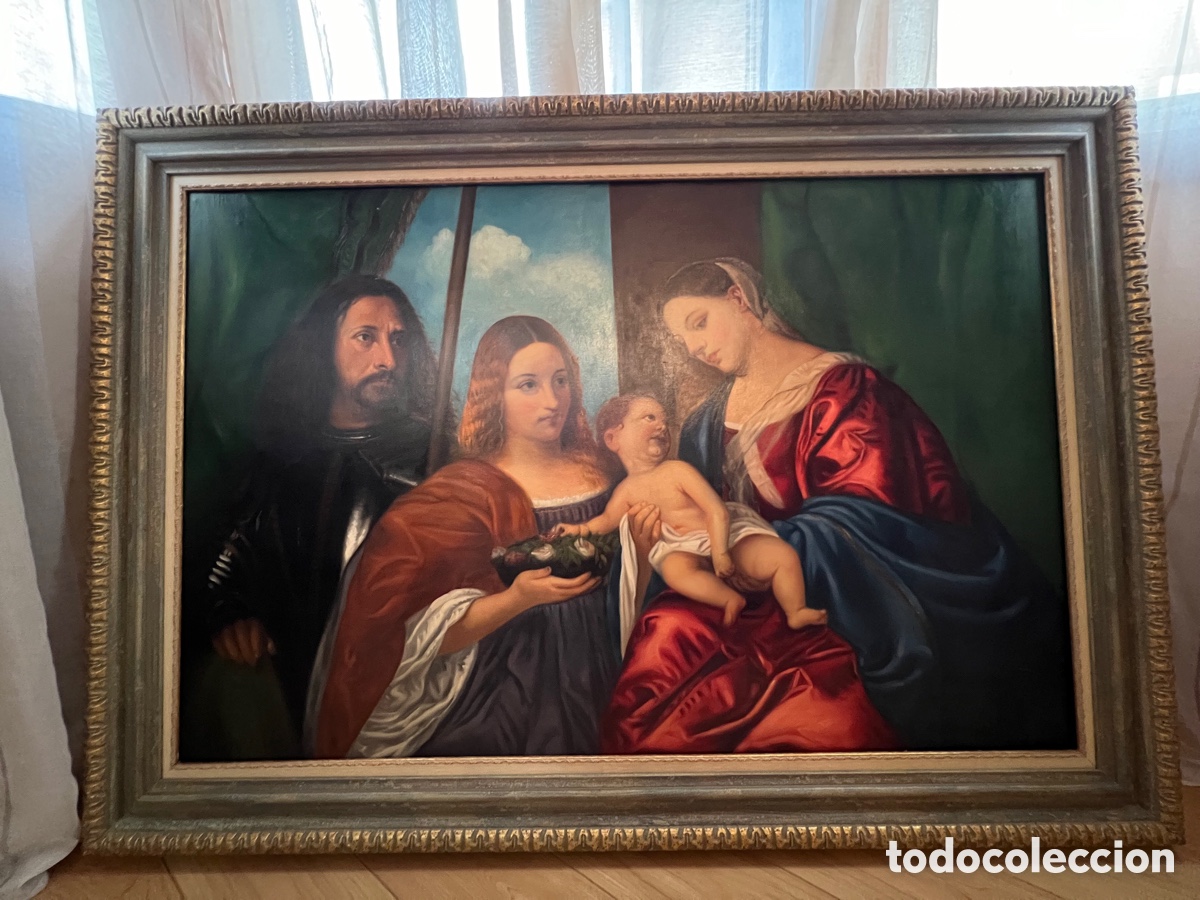 Arte: Oleo sobre Lienzo Tiziano - Foto 11