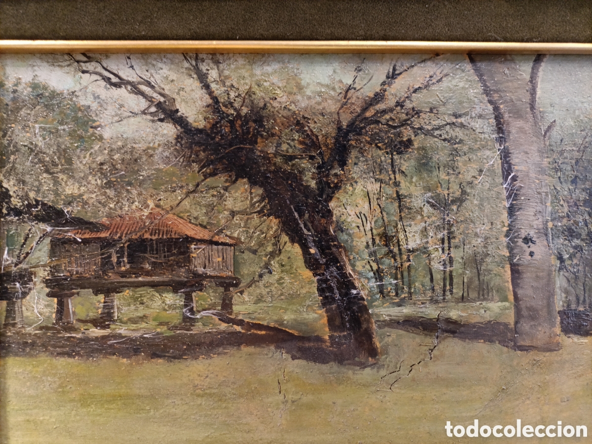 Arte: Oleo sobre tabla de Ramos Artal. - Foto 3