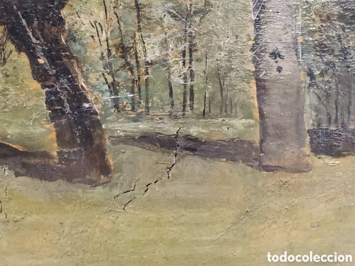 Arte: Oleo sobre tabla de Ramos Artal. - Foto 5