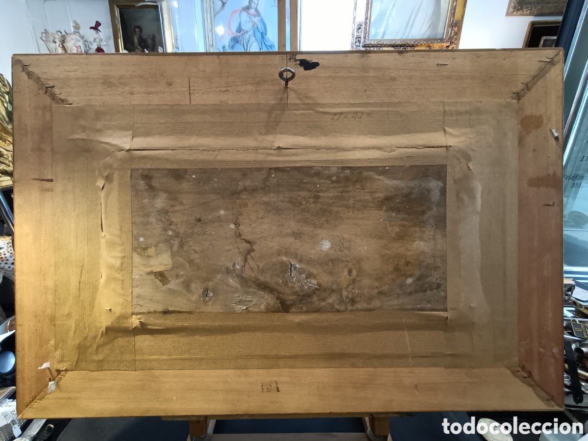 Arte: Oleo sobre tabla de Ramos Artal. - Foto 7